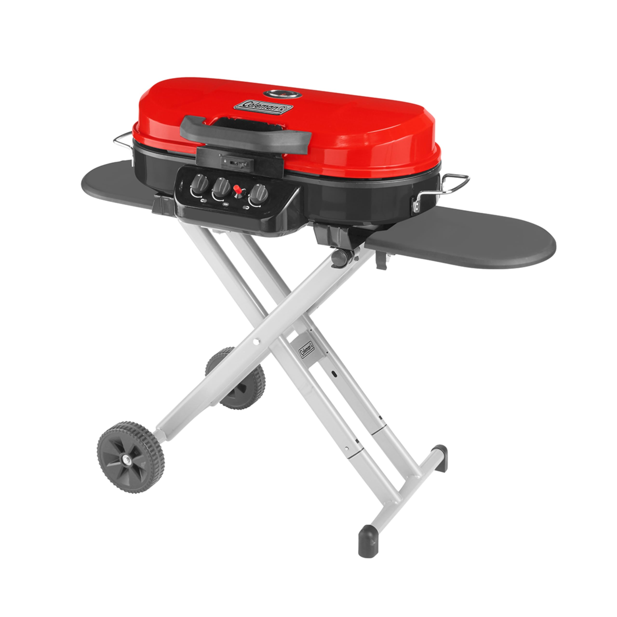 Coleman RoadTrip 285 Portable Stand-Up 3-Burner Propane Grill in Red [並行輸入品]