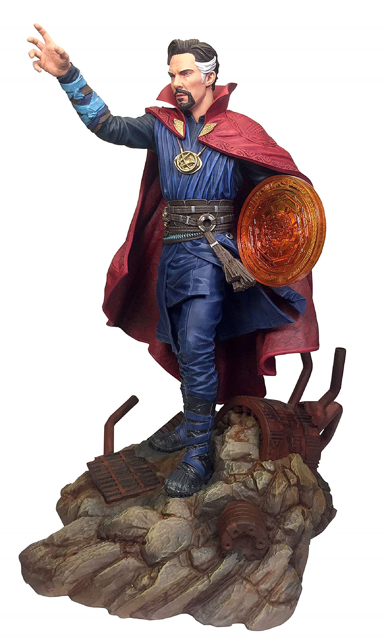 樂天商城 - Diamond Select Toys マーベルギャラリー アベンジャーズ インフィニティ ウォームービー ドクターストランジ PVCジオラマフィギュア