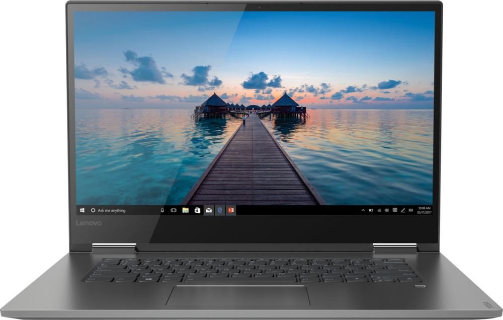 Lenovo (レノボ) 2018 Yoga 730 2-in-1 15.6インチ FHD IPS タッチスクリーンノートパソコン Intel i5-8250U 8GB DDR4 RAM 256GB PCIe SSD サンダーボルト 指紋リーダー バックライトキーボード Windowsインク内蔵 Win10