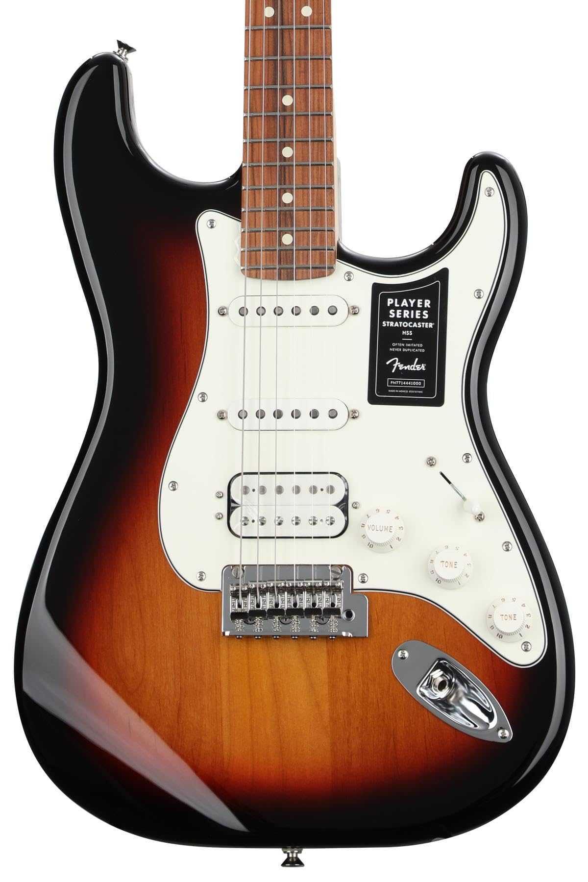 Fender エレキギター Player Stratocaster? HSS Pau Ferro Fingerboard 3-Color Sunburst