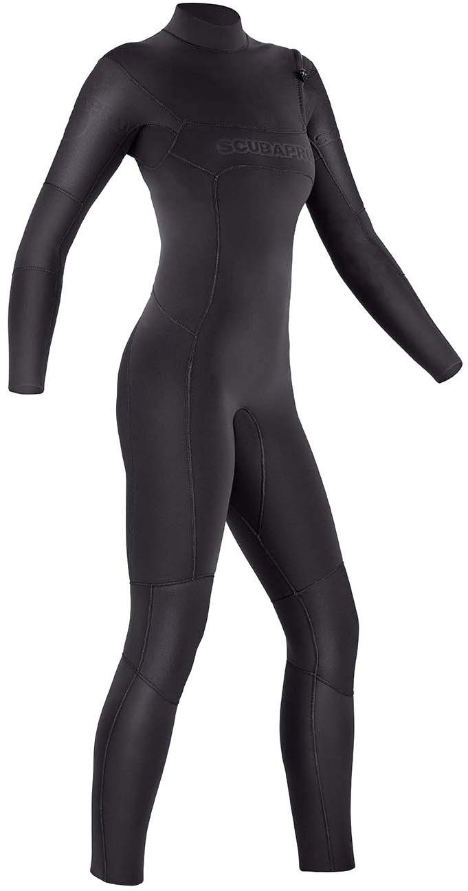 Scubapro Everflex Steamer 3 /2 mm女性用ウェットスーツ L ブラック