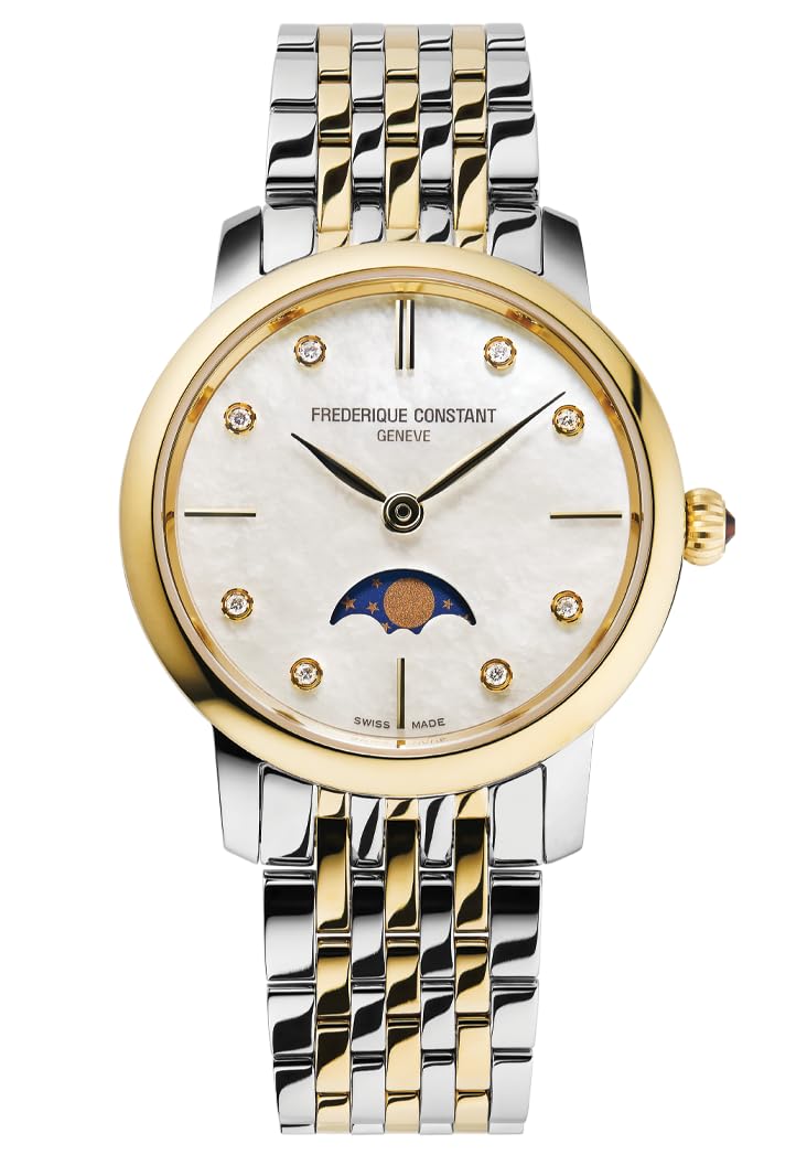 Frederique Constant Mother Of Pearl Dial Stainless Steel Ladies Watch FC-206MPWD1S3B 141［並行輸入］