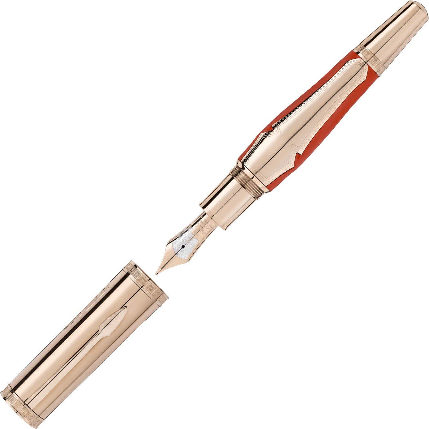 MONTBLANC STILOGRAFICA WRITERS EDITION HOMMAGE A HOMERE LIMITED EDITION 1581 PUNTA M 117887 - Default Title