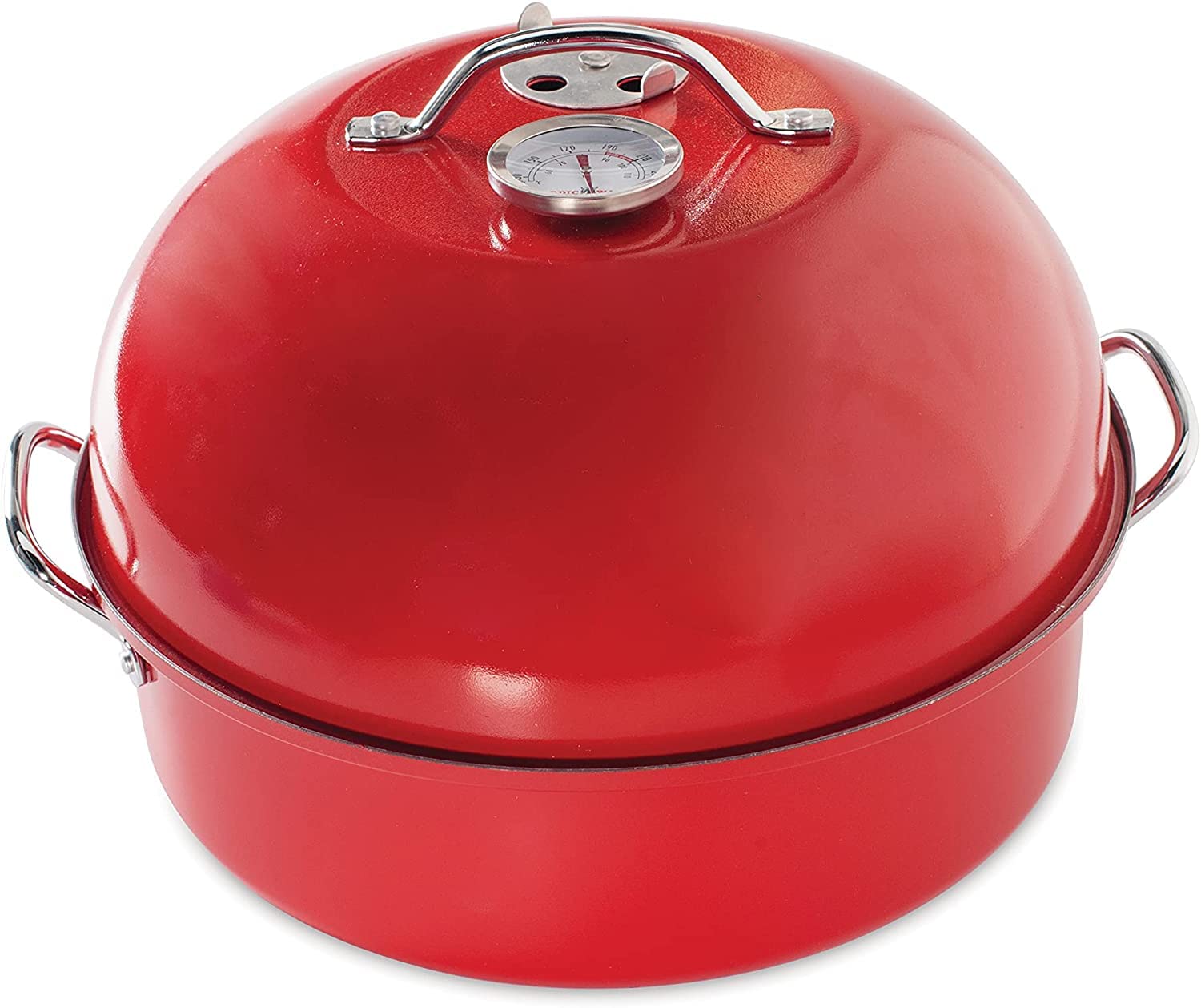 Nordic Ware Stovetop Kettle Smoker One Red