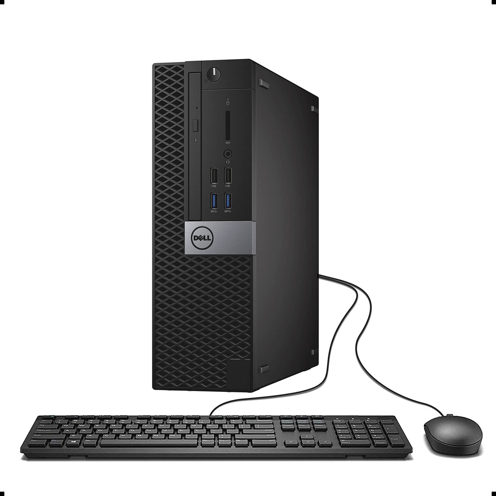 中古パソコン 第6世代 Core i7 6700 (3.40GHz) Windows10 Pro 64bit (リカバリ付) DELL OPTIPLEX 7040 SFF メモリ8G HDD1TB マルチ HDMI