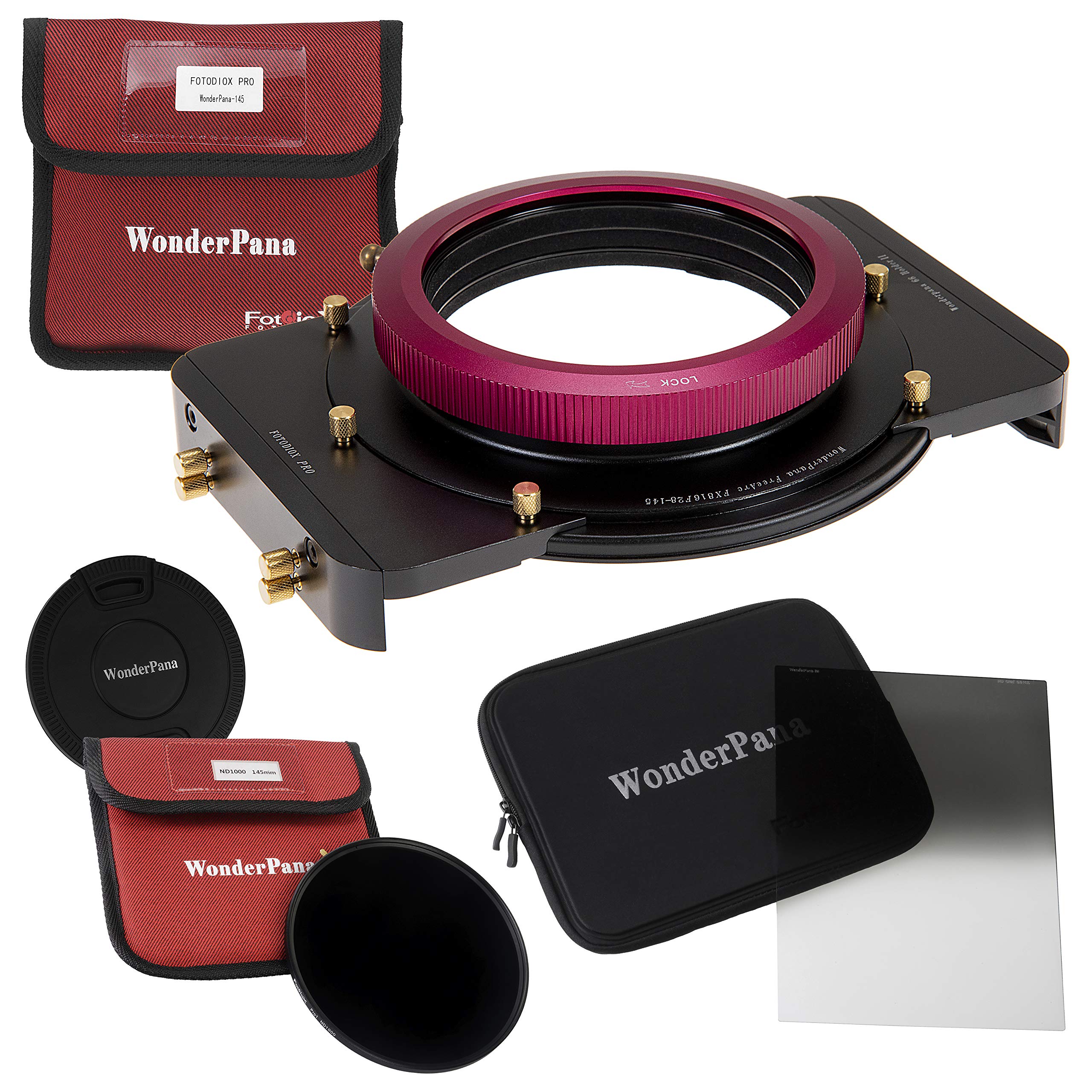 WonderPana FreeArc エッセンシャル ND1000 0.9HE キット - コアフィルターホルダー レンズキャップ 66..