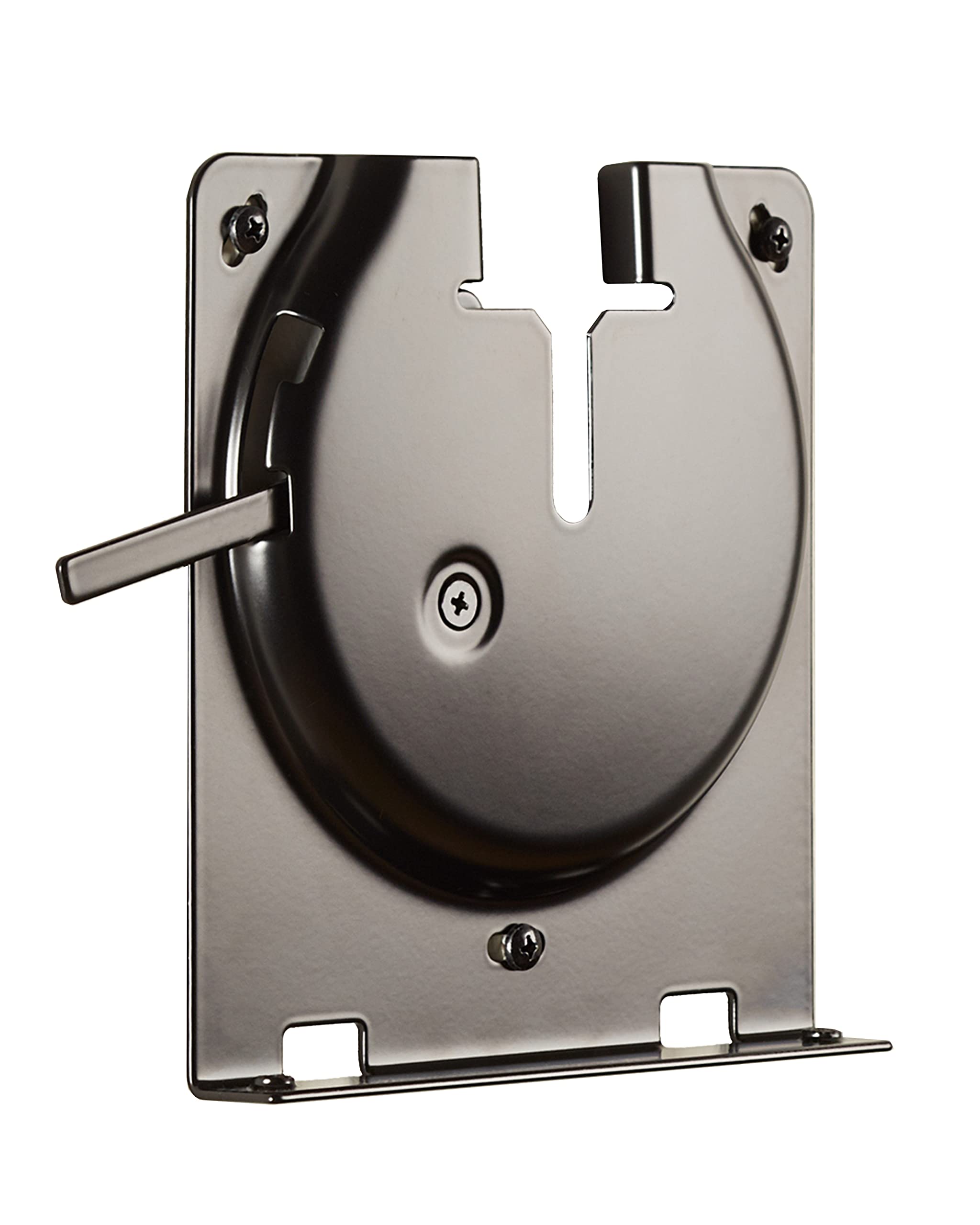 Sanus 壁マウント Sonos Amp用 - スリムブラックデザイン ロック可能なラッチ付き セキュリティ - ロー..