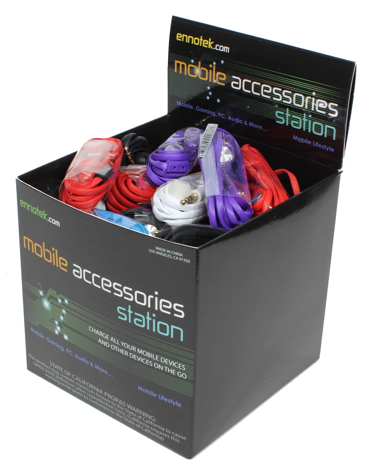 Ennotek ステレオスポーツイヤホン フィッシュボウル (ケース単位: 160)