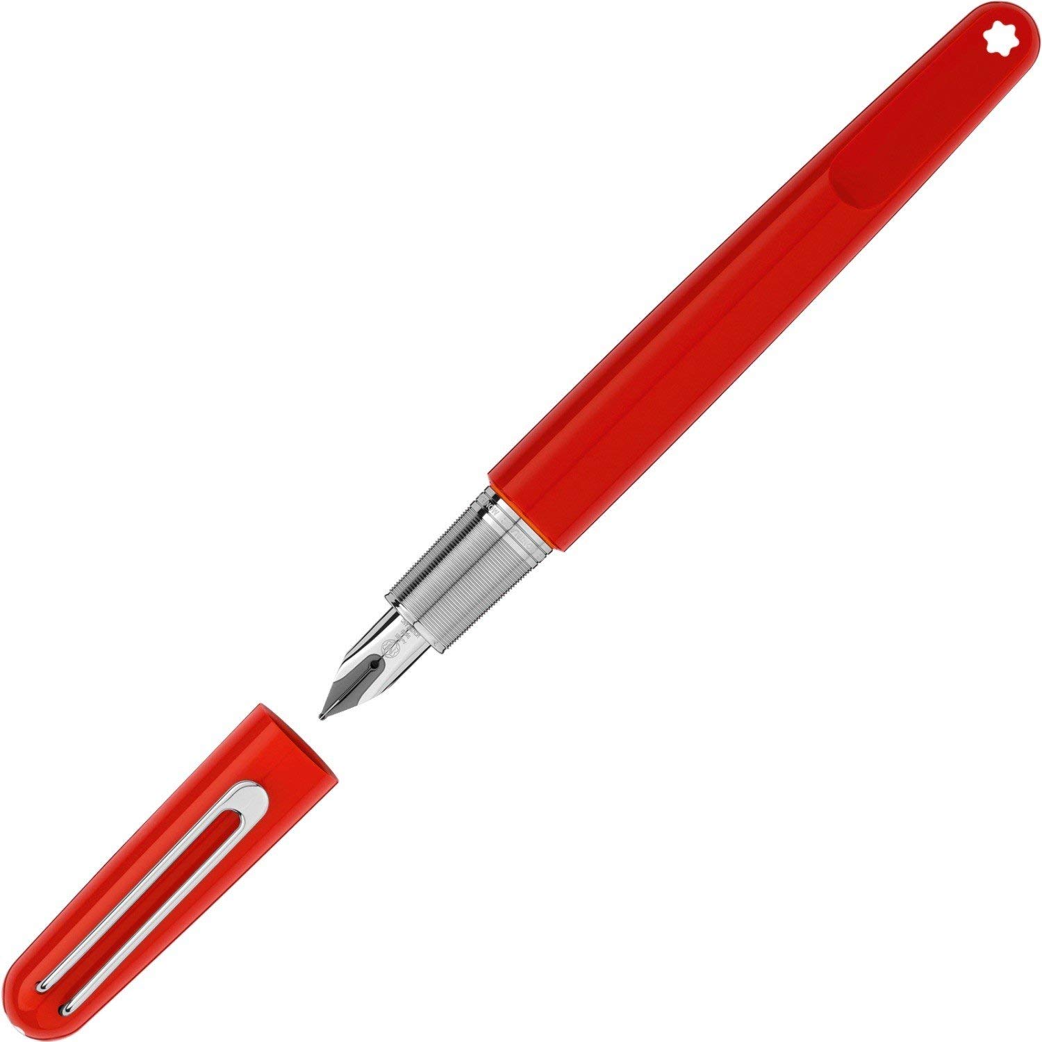 Montblanc M stilografica magnet Marc Newson ( Product ) red punta M 117600 - Default Title
