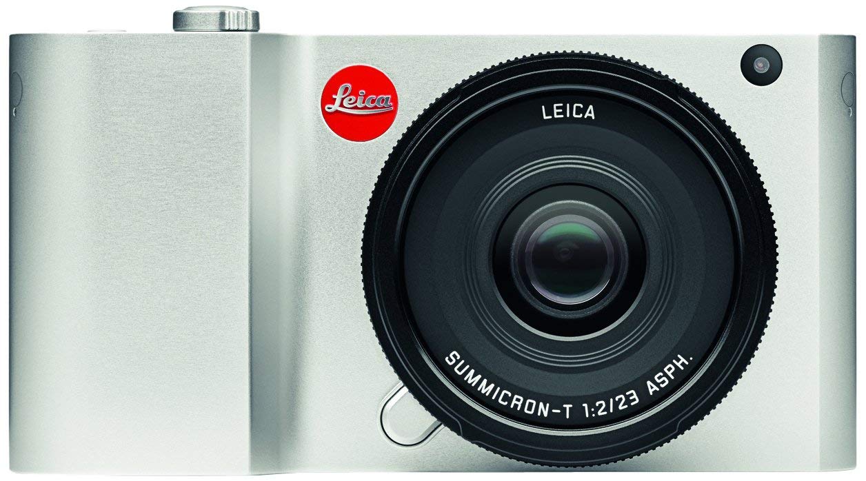 Leica 018-181 T 16 MP Mirrorless Digital Camera with 3.7-Inch LCD Silver Anodized Aluminum (Certified Refurbished)