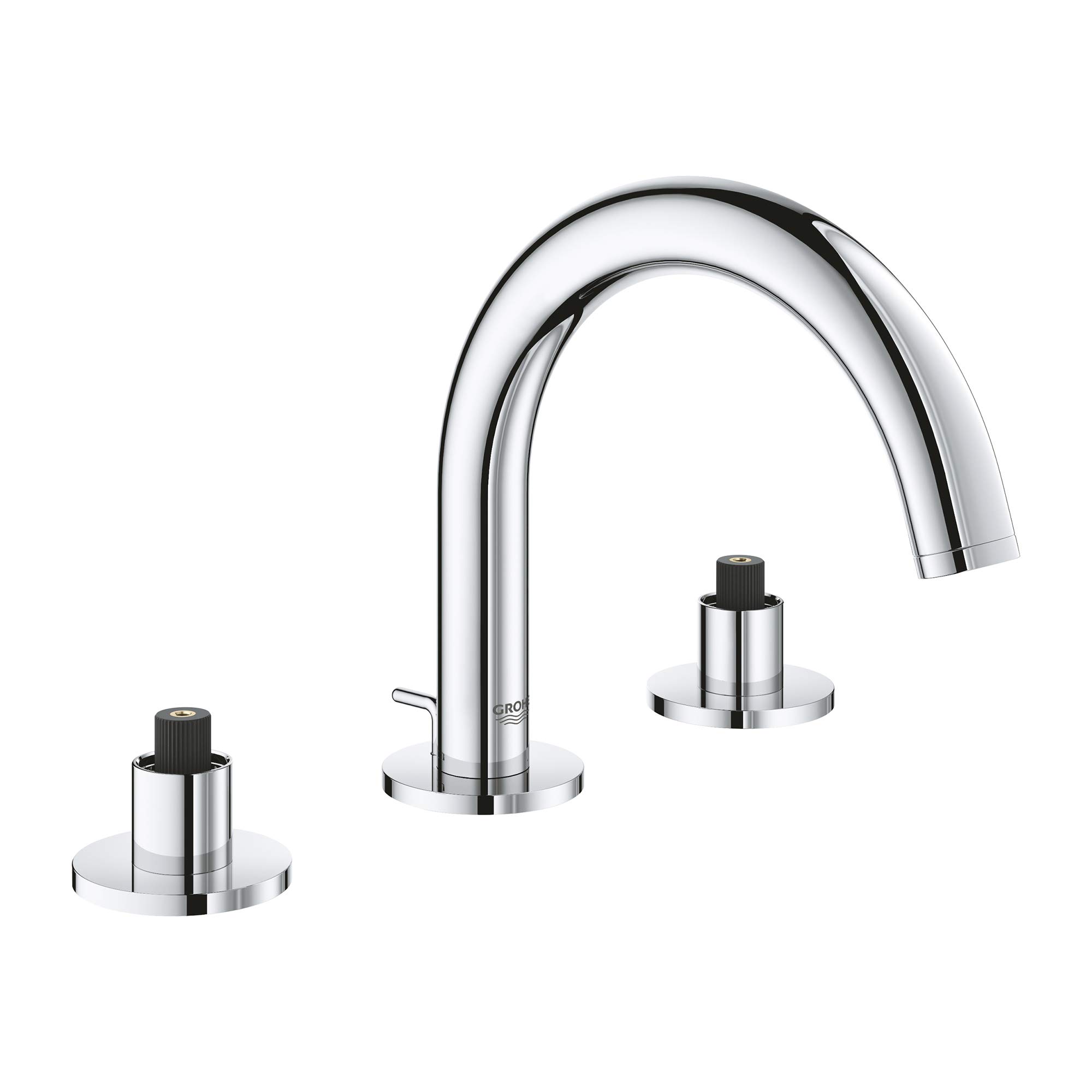 CANON - GROHE 20072EN3 Atrio 8フィート ワイドスプレッド 2ハンドル バスルーム蛇口 サイズ つや消しニッケル 20072003 1
