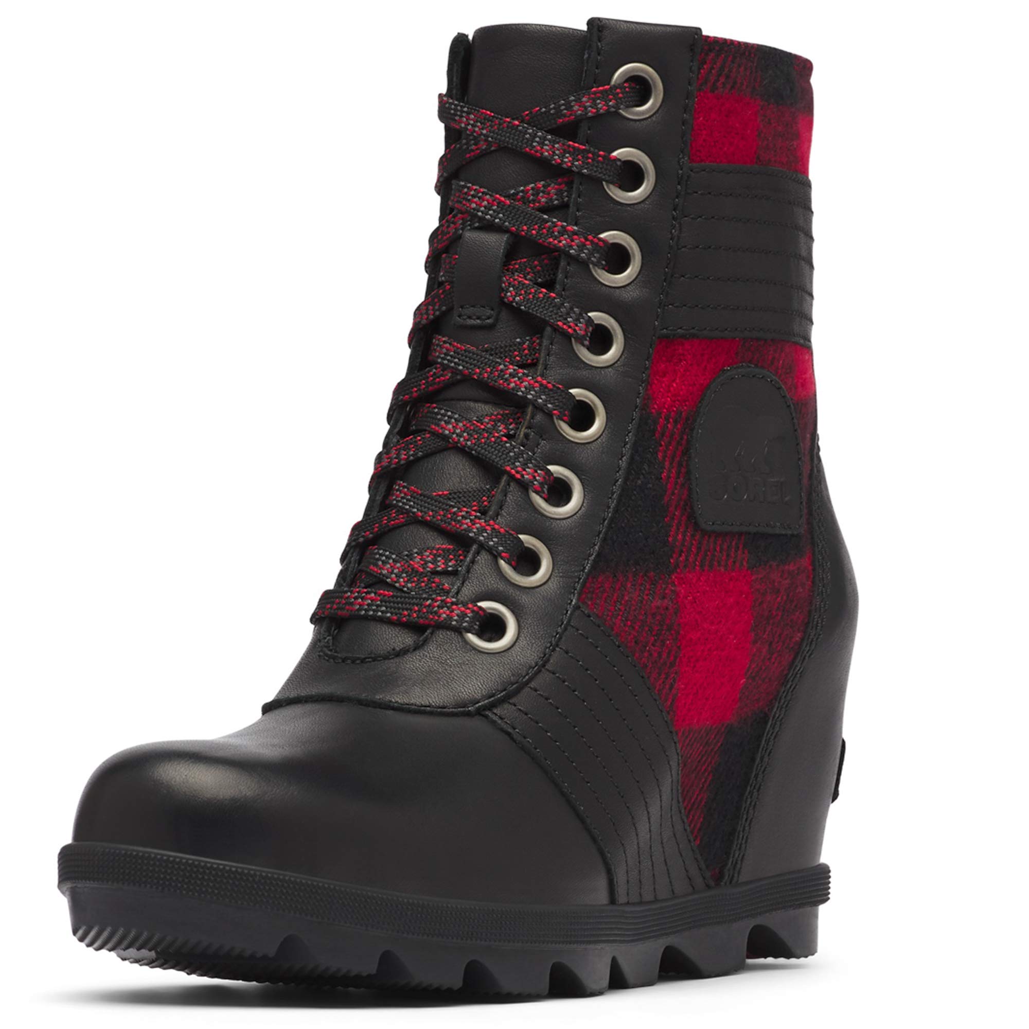 Sorel レディース Lexie ウェッジブーツ US サイズ: 6.5 カラー: ブラック