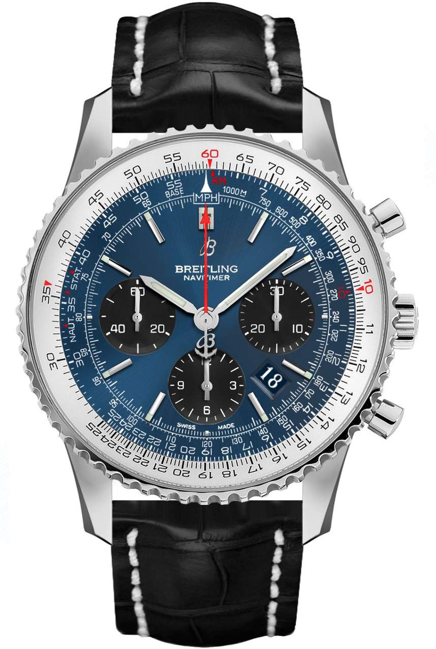 Breitling Navitimer 1 B01 �����Υ���� 43 �֥롼������� ��󥺥����å� AB01211C1P1