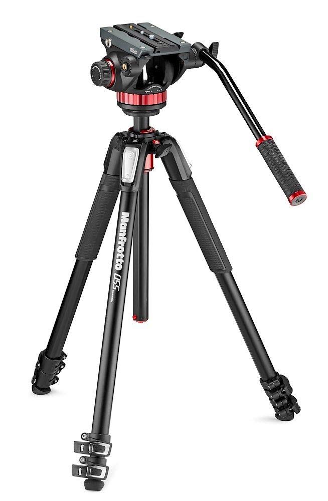 樂天商城 - マンフロット(Manfrotto) MVH502AHビデオ雲台+MT055XPRO3アルミ三脚 MVH502AH MVK502055XPRO3