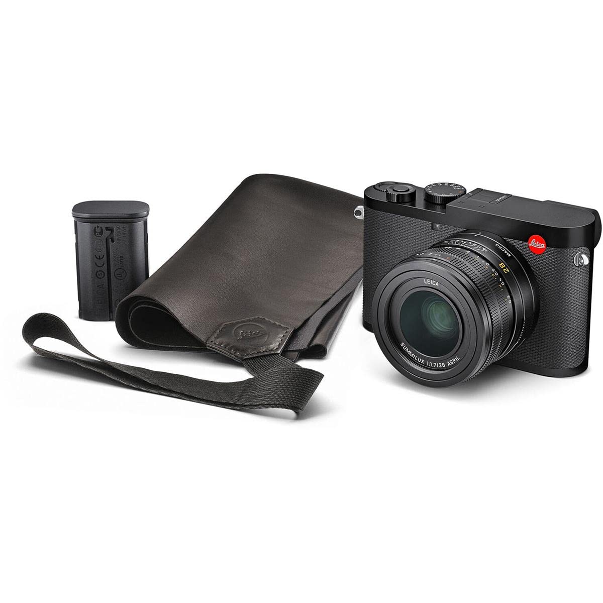 Leica(ライカ) ブラックアルマイトデジタルカメラ Q2 防水 防塵 高速 コンパクト 19050