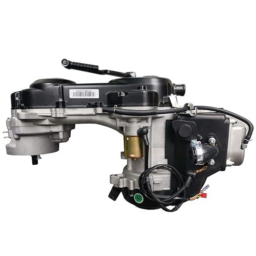 X-PRO 50cc 4ストローク GY6 スクーター エンジン 内線ロングケース シングルショック オートw/CVTトラ..