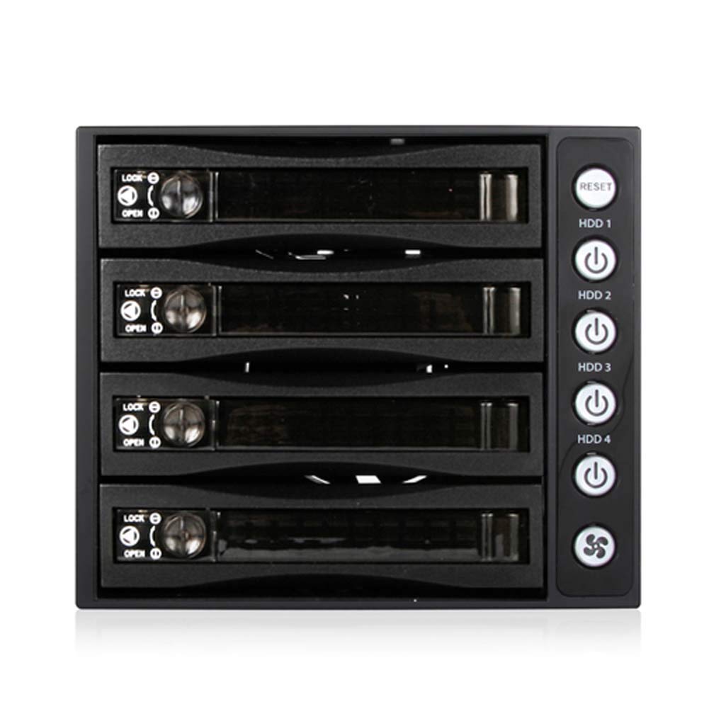 Refill Ink - ISTAR BPU-340HD-BPL 3×5.25インチから4×3.5インチ 2.5インチ 12Gb/s HDD SSD ホットスワップラック