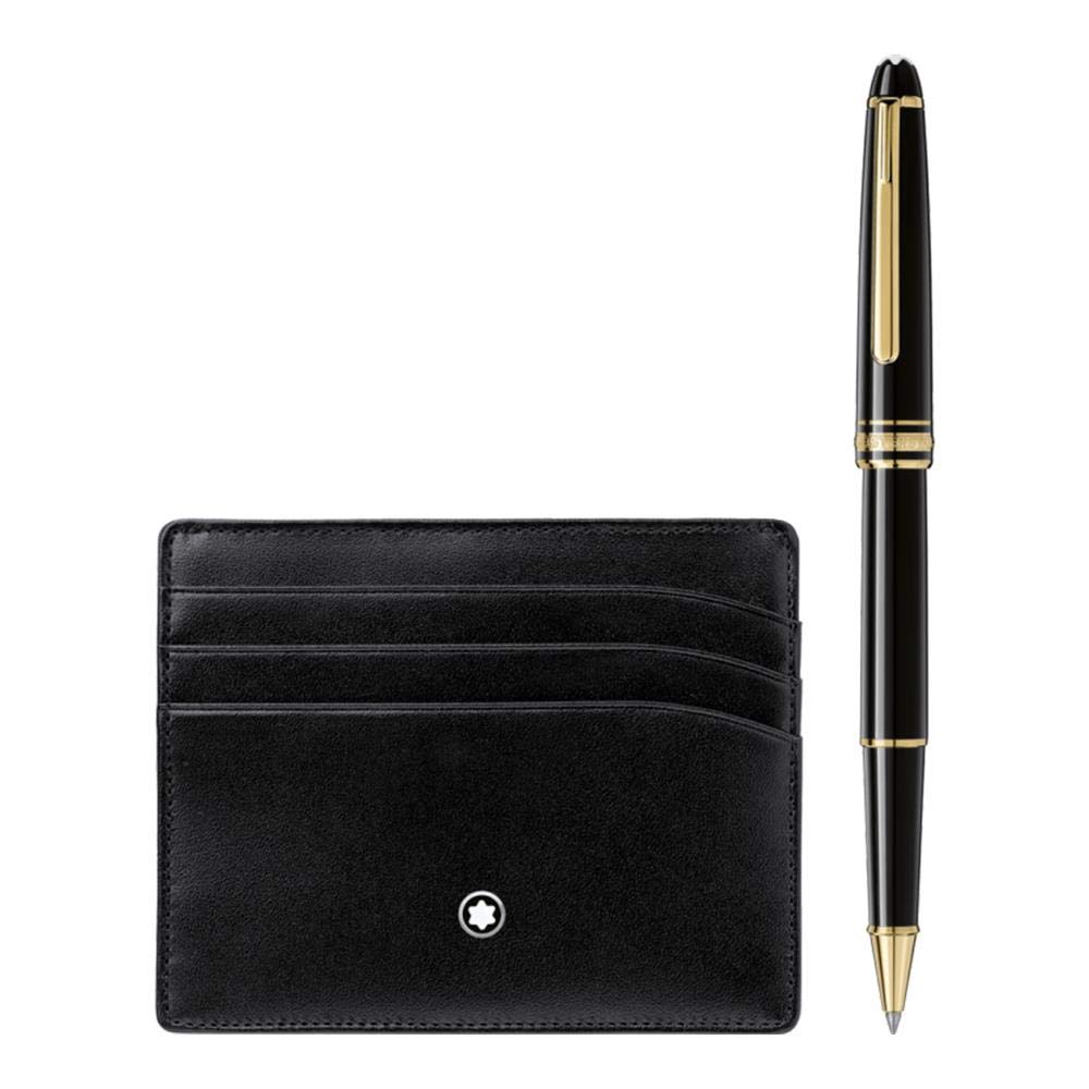 Montblanc 123752 モンブラン マイスターシュテュック クラシック ローラーボールペン ポケットホルダー