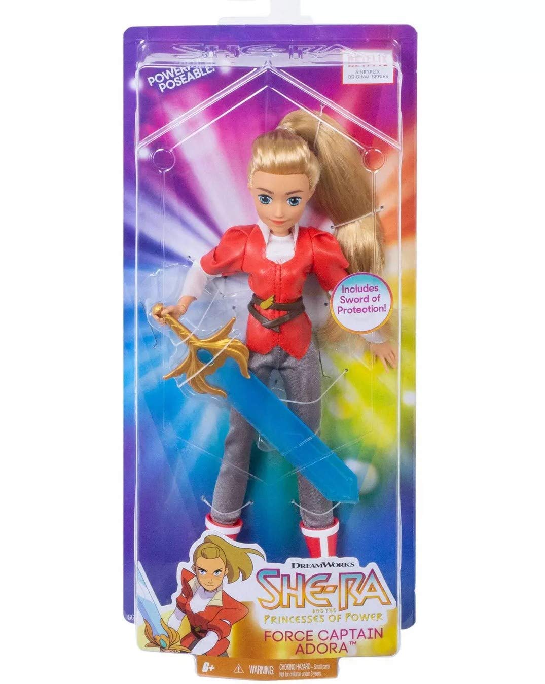 She-ra and the Princesses of Power - Force Captain Adora 10インチポーズ可能な人形