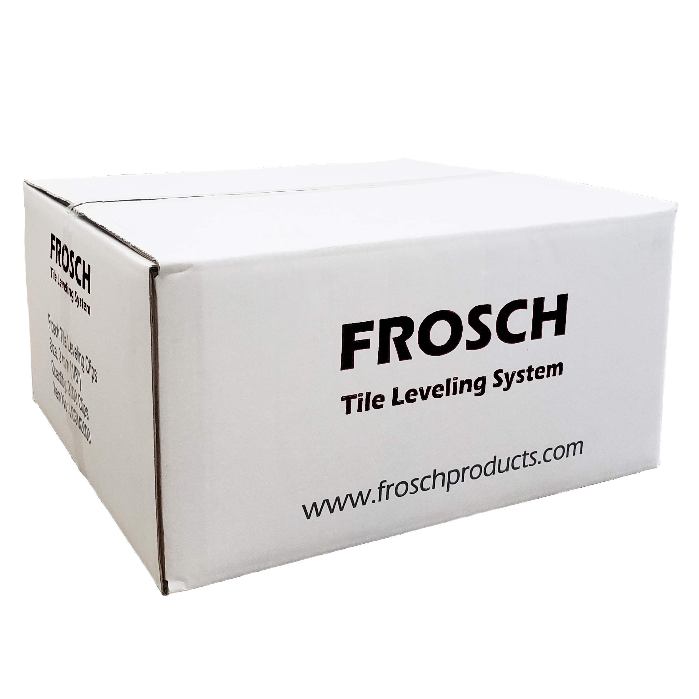 樂天商城 - Frosch タイルレベリングシステム - クリップ 1/8 (3 mm)
