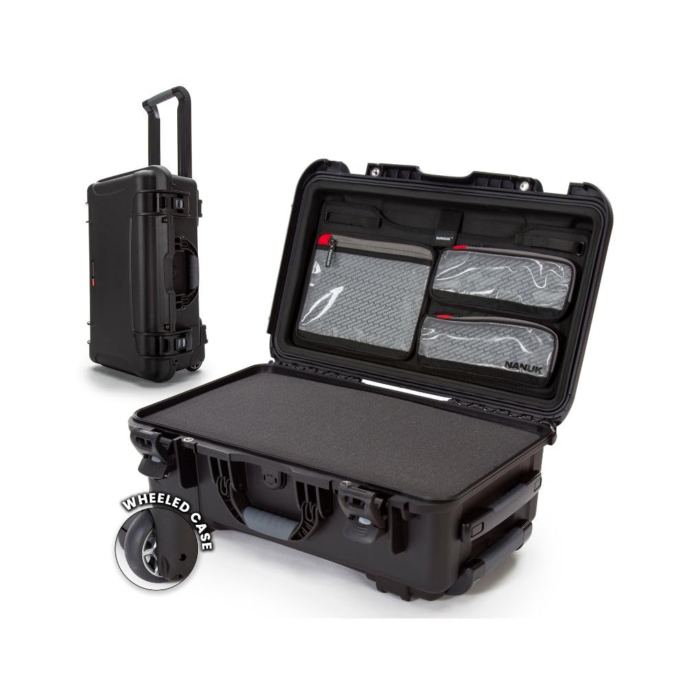 NANUK 935 �ϡ��ɥ����� ���塼�֥ե�����ȳ��դ��������ʥ����� ? �����դ��ɿ��ݸ�񥱡��� 22����� x 14����� x 9����� ? �ɿ� �Ҷ���ҵ���������߲� ? �֥�å�