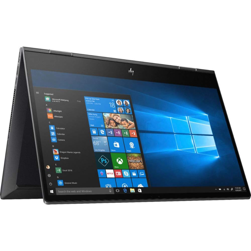 HP Envy x360 2-in-1 Laptop 15.6 Touchscreen FHD AMD Ryzen 5 Quad-Core up to 3.70 GHz 16GB RAM 256GB PCIe SSD Vega 8 Graphic 1920x1080 USB Type-C Backlit Fingerprint HDMI Webcam Win 10