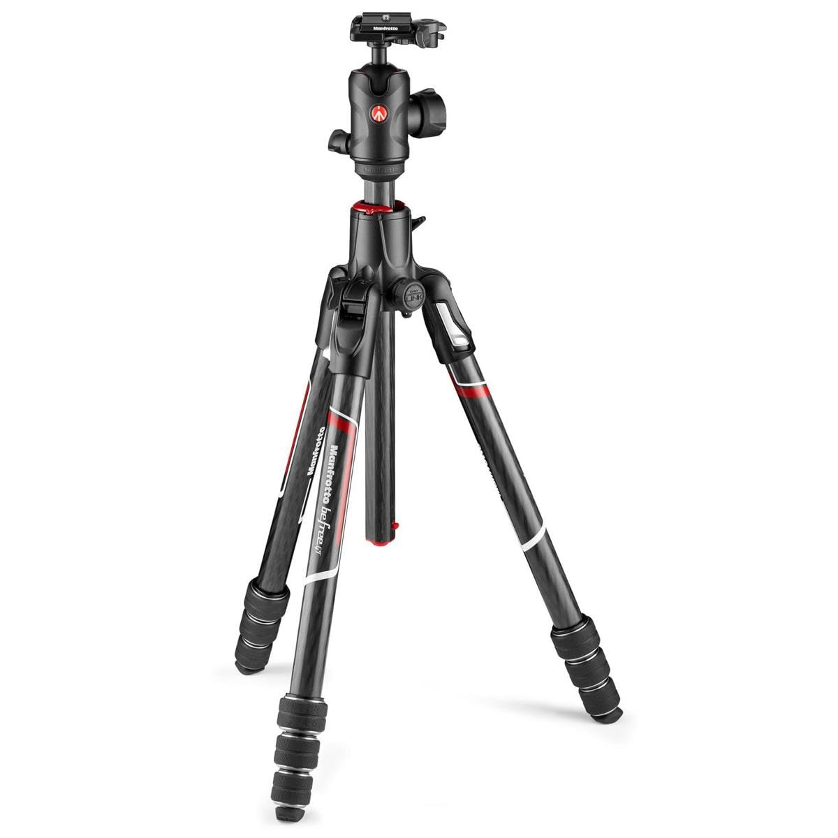 RICOH - Manfrotto Befree GT XPRO カーボンファイバートラベル三脚 496センターボールヘッド付き
