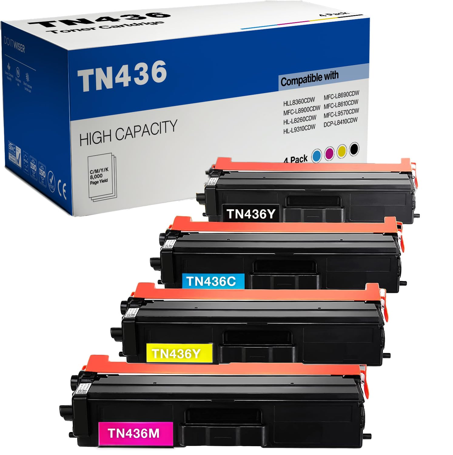 樂天商城 - Do it Wiser 互換トナーカートリッジ Lexmark 521H用 大容量MS710、MS711、MS810、MS811、MS812用 (25 000ページ)