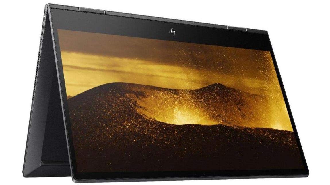 2019 HP ENVY x360 2-in-1 15.6インチ FHD IPS マイクロエッジ タッチスクリーンノートパソコン、AMD Ryzen5 3500U プロセッサ 最大3.7GHz、16GB RAM、512GB M.2 SSD、HDMI、Wireless-AC、Bluetooth、Windows 10、Nightfallブラック。