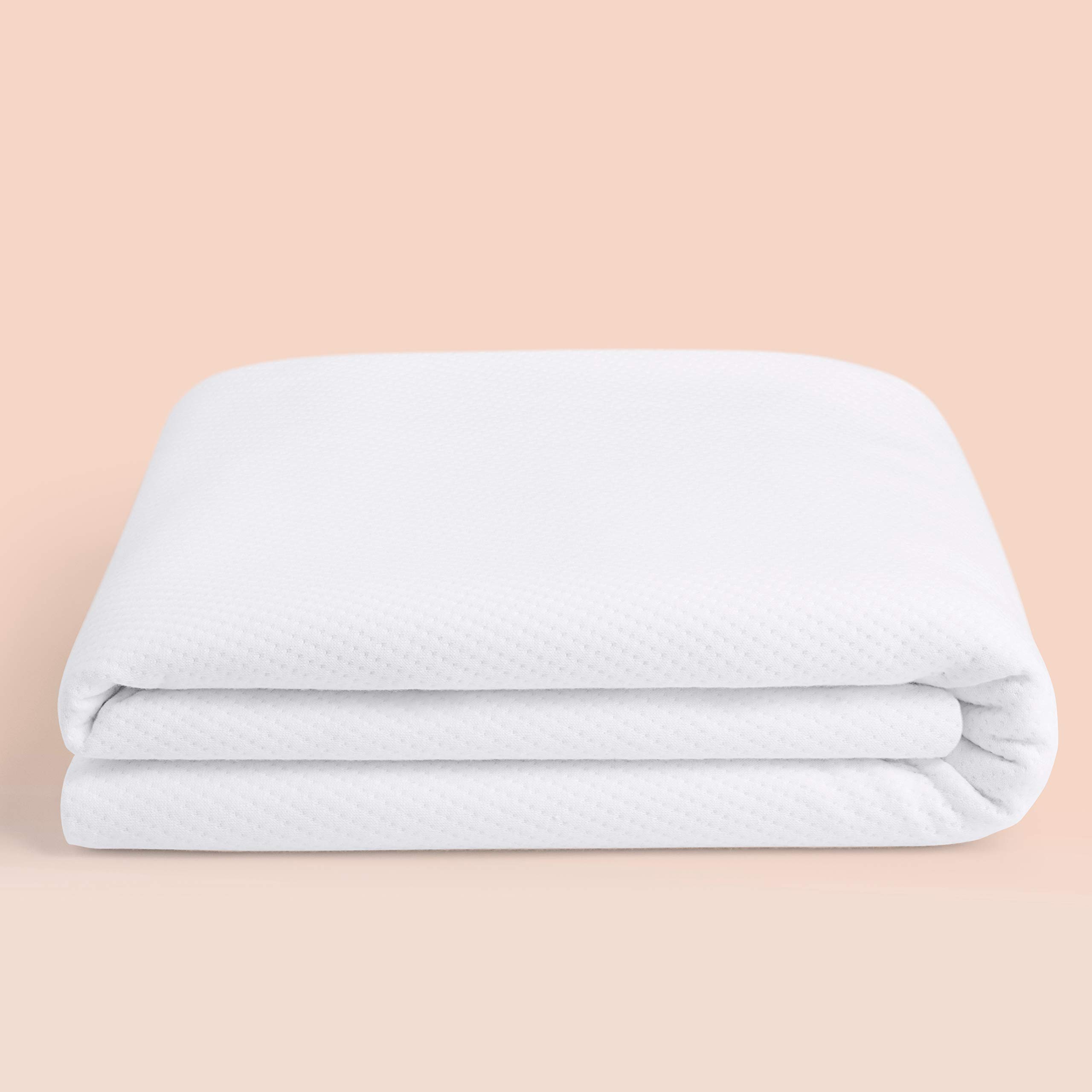 Casper Sleep 防水マットレスプロテクター クイーン ホワイト