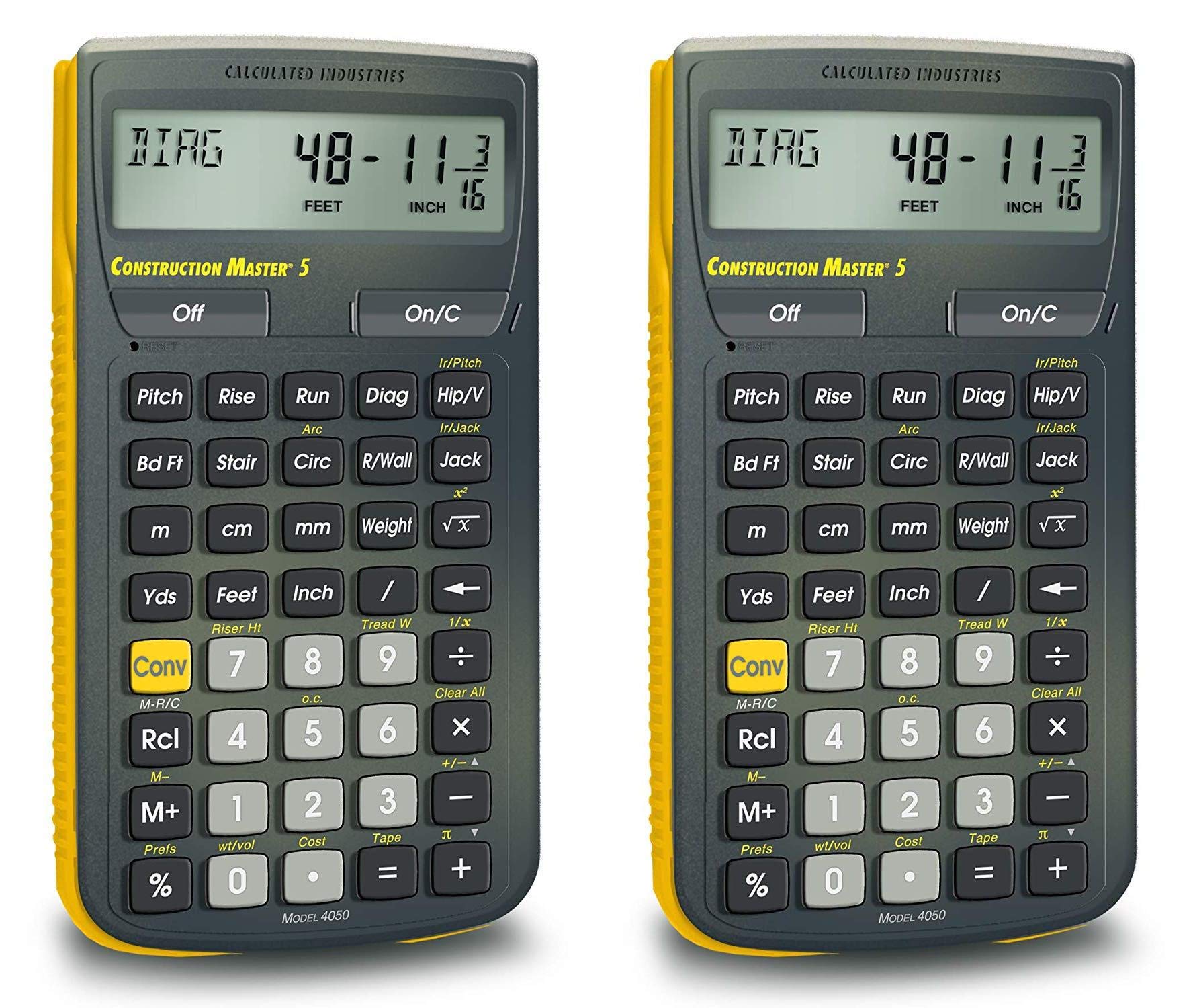 Calculated Industries 4050 Construction Master 5 Construction Calculator