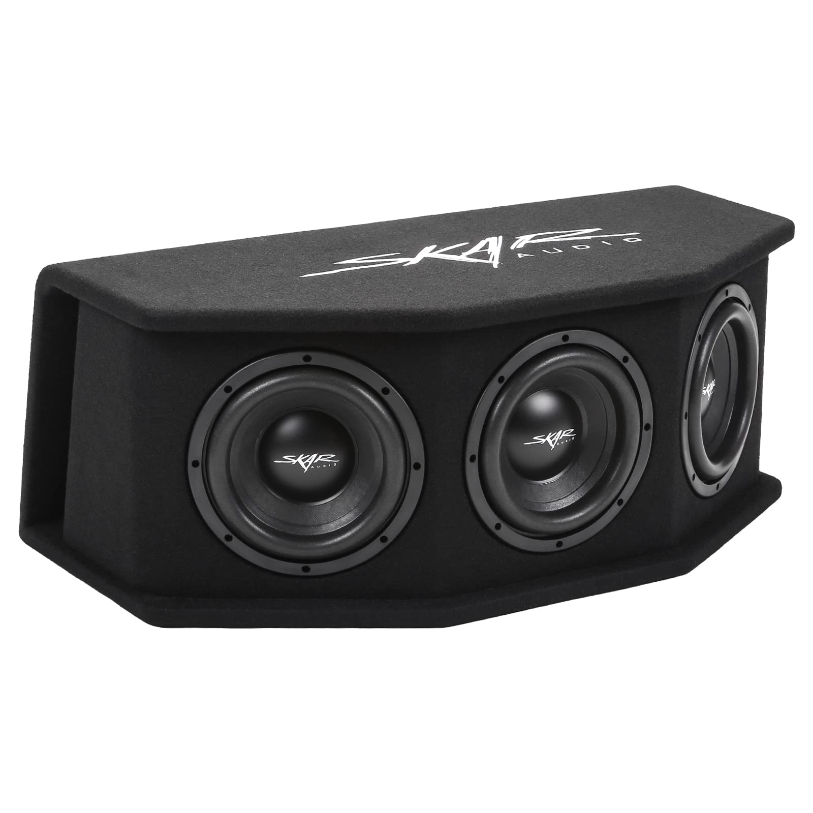 Skar Audio SDR-3X8D2 2 100ワット負荷SDRシリーズ 通気型サブウーファーエンクロージャー トリプル8インチ D2ロードエンクロージャー