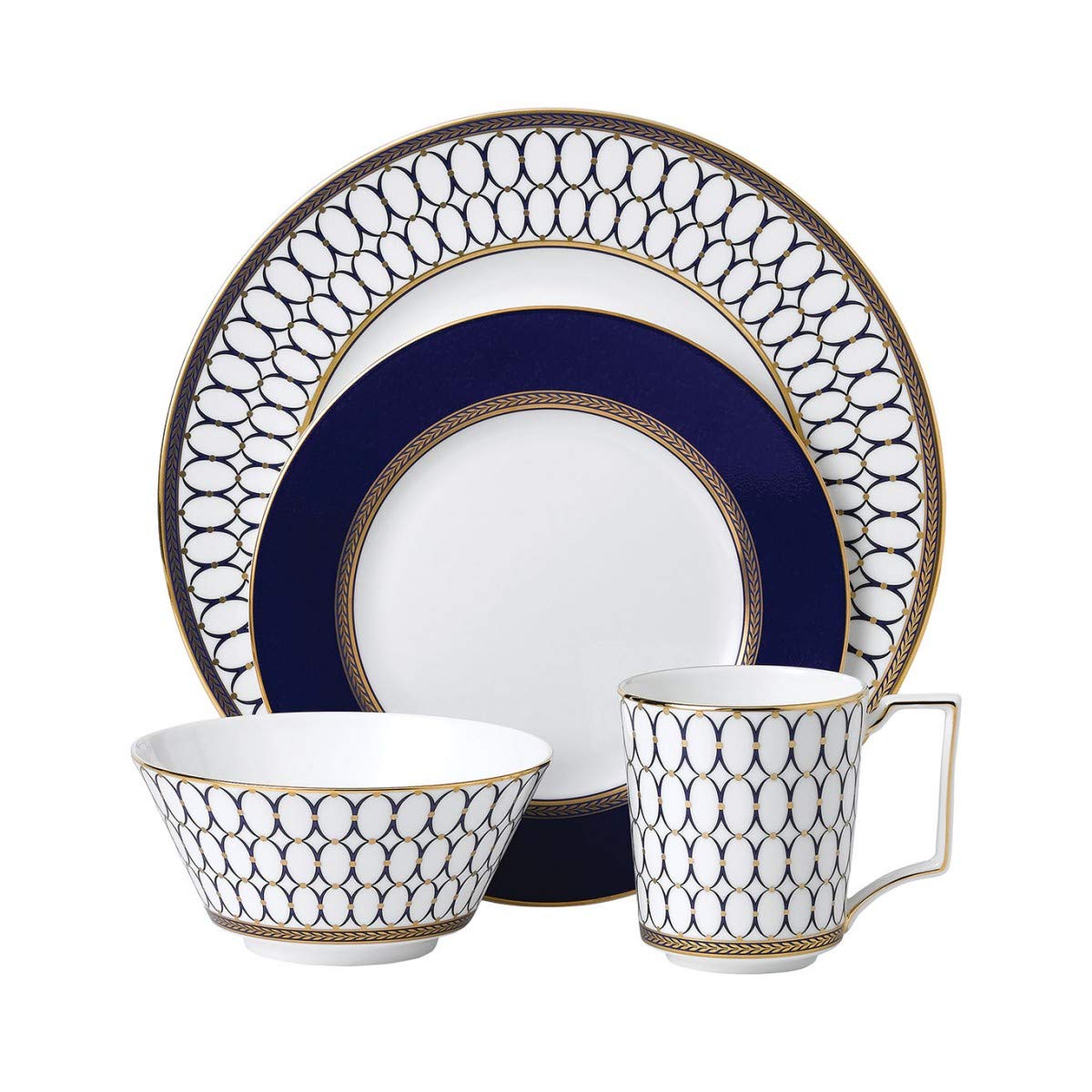 Wedgwood ルネッサンス ゴールド 4点 プレースセッティング #1050601