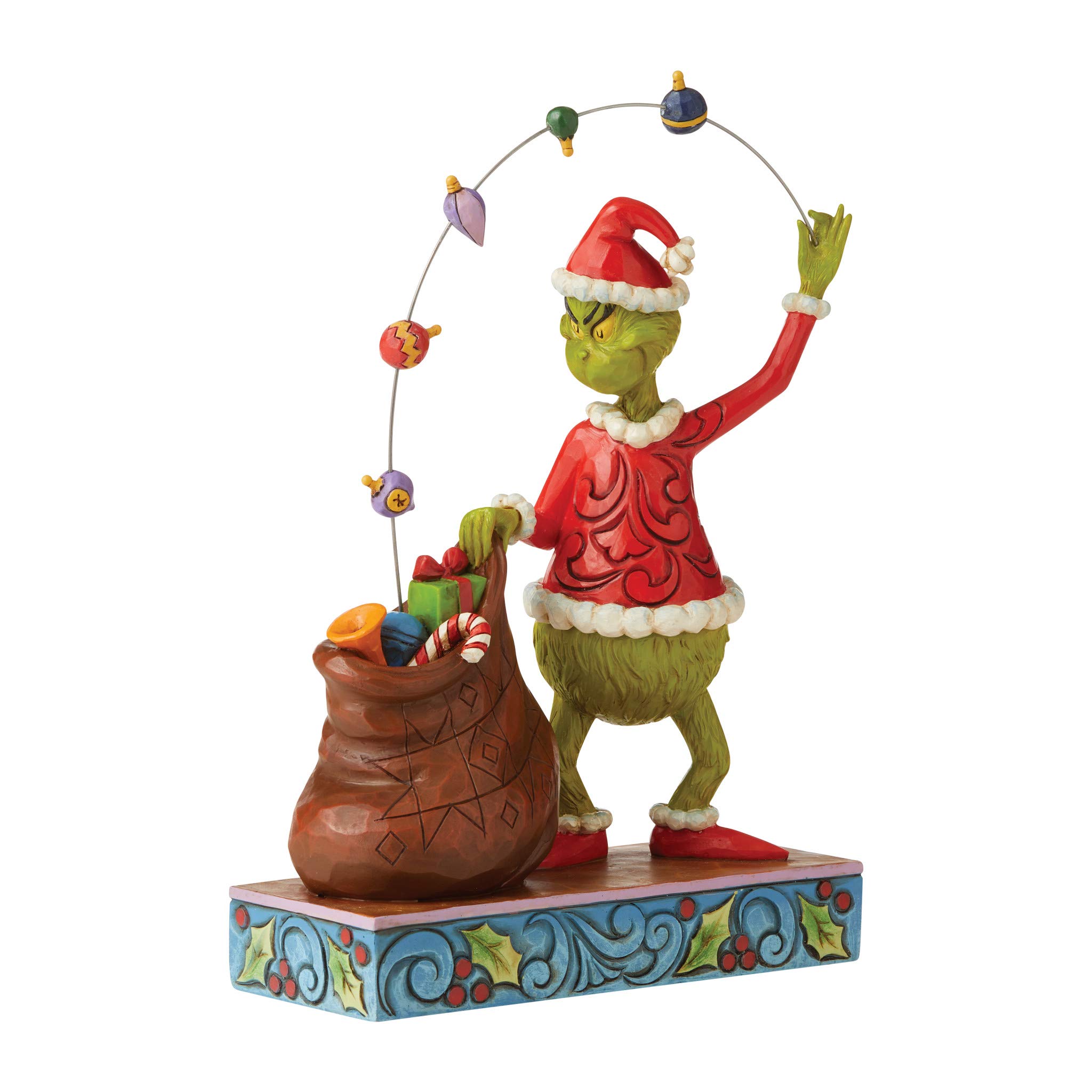 Grinch by Jim Shore Grinch Juggling Gifts Into Bag 6006568