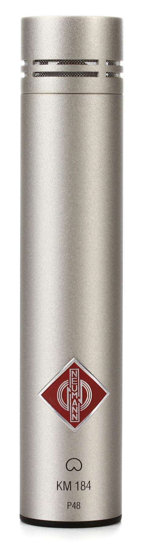 Neumann KM 184 Small Diaphragm Condenser Microphone Satin Nickel by Neumann