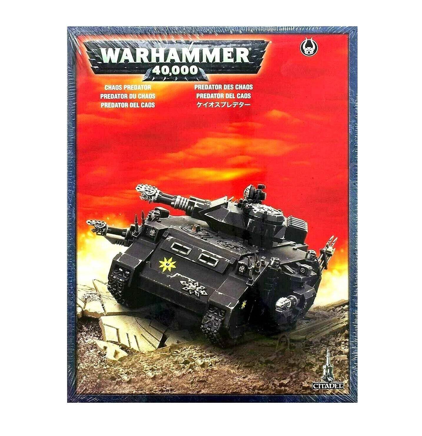 RICOH - Games Workshop - 99120102012 - Warhammer 40.000 - Figurine - Predator Du Chaos