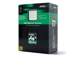 AMD Opteron 2218 BOX (DP対応/2.6GHz×2/L2=1MB×2/95W/SocketF) OSA2218CXWOF