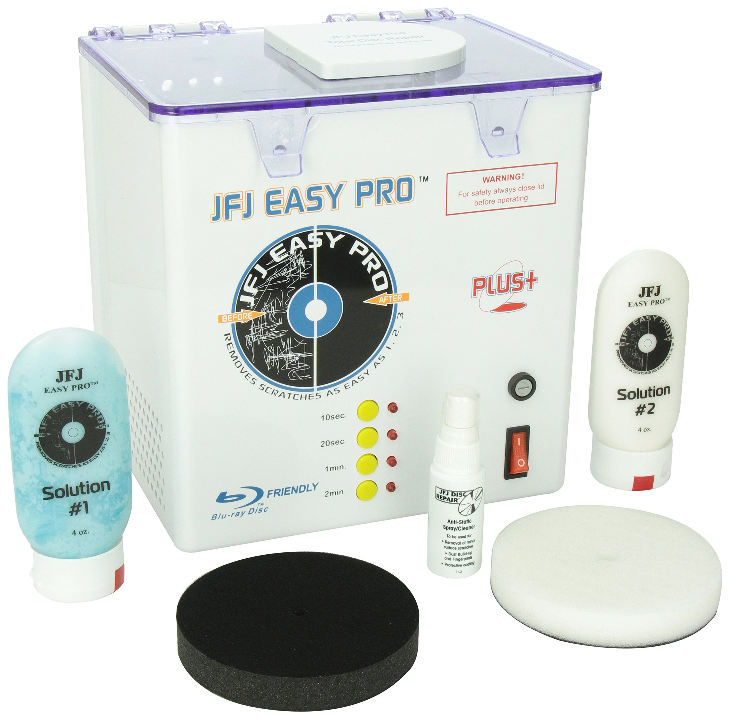 JFJEAS Easy Pro Universal CD/DVD Repair Machine 110V CD/DVD修復機 JFJ Disc Repair社