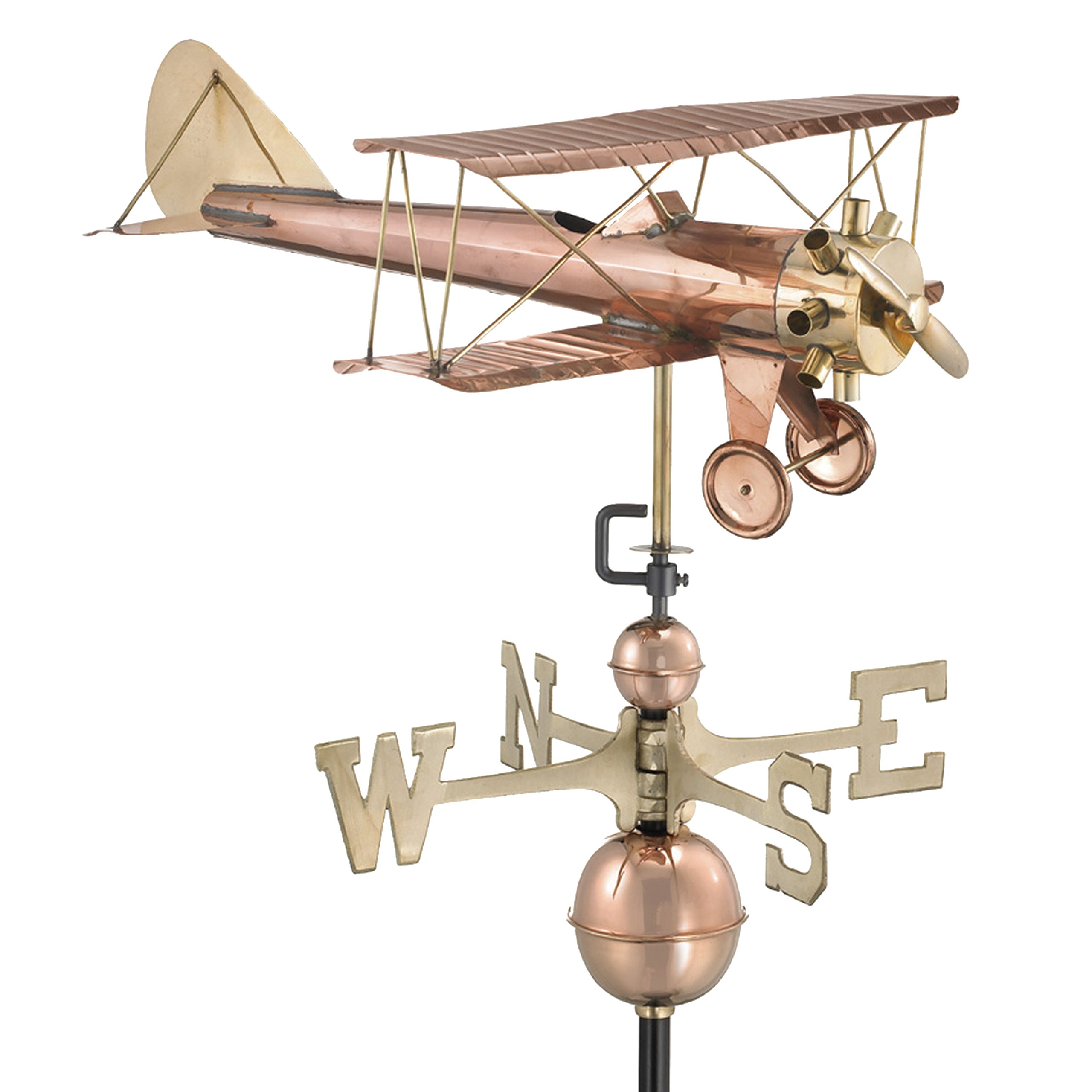 Good Directions複葉機with矢印風見鶏 ? Pure Copper None 9521P