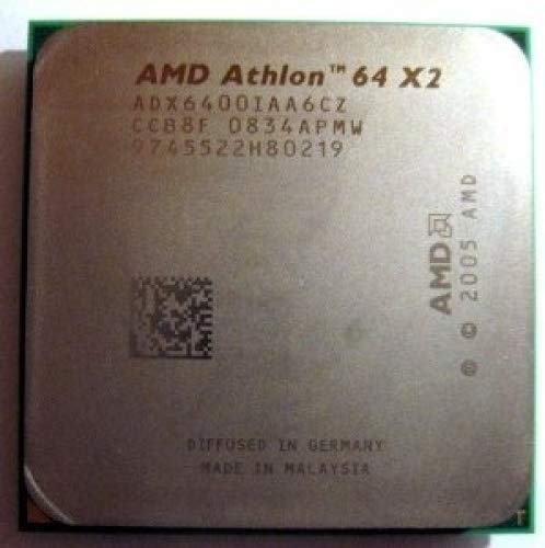 AMD Athlon 64 x2 6400 3.2 GHz ソケット am2 のみデュアルコア CPU adx6400iaa6cz