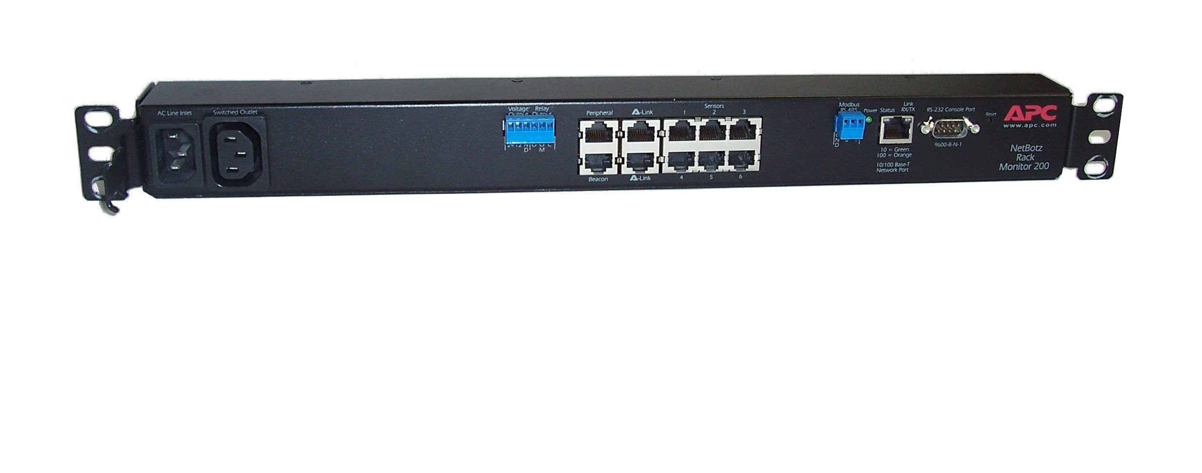 APC NetBotz Rack Monitor 200 (with 120/240V Power Supply) NBRK0201