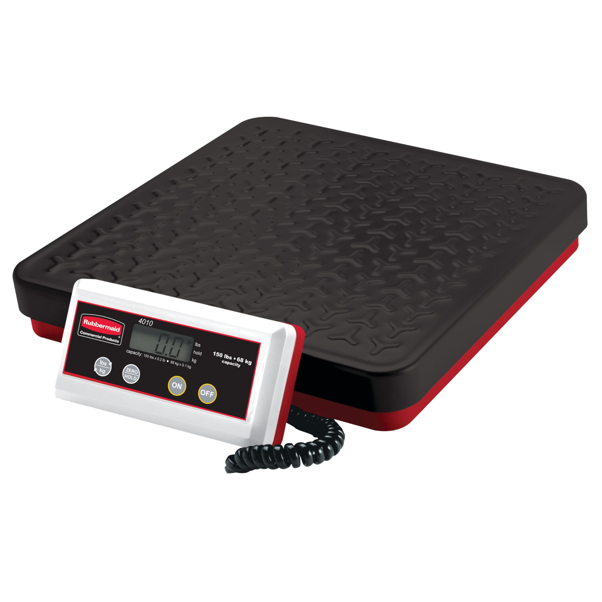 Rubbermaid Commercial Products FG401088 デジタルフードサービス受信スケール 150ポンド ブラック