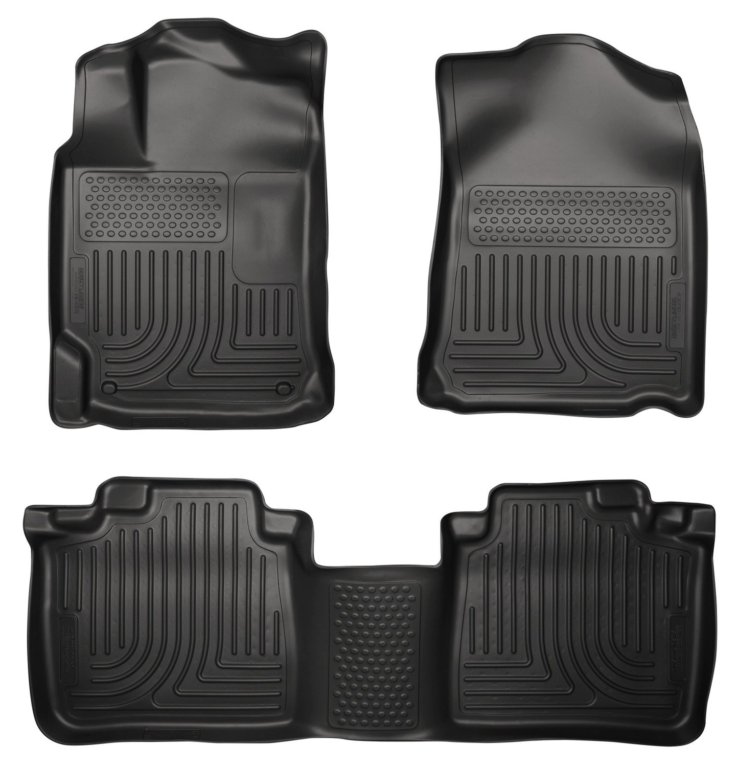 ハスキーライナーフロント& 2 ndシート床ライナー(フットウェルcoverage ) Fits 09 ? 11 Venza