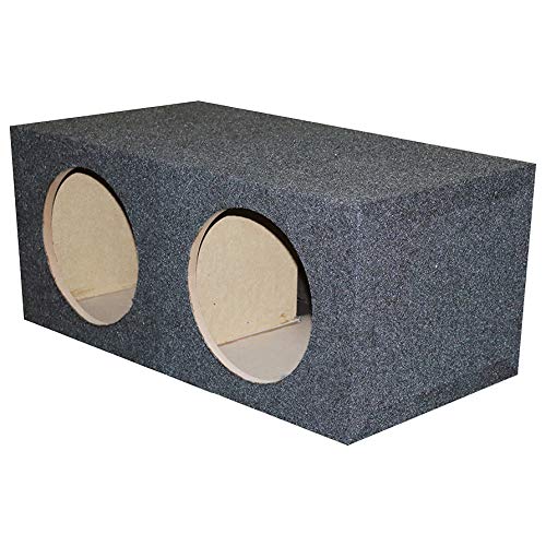 RICOH - Qpower QMPSQ12E 12 in. Square Style Empty Woofer Box