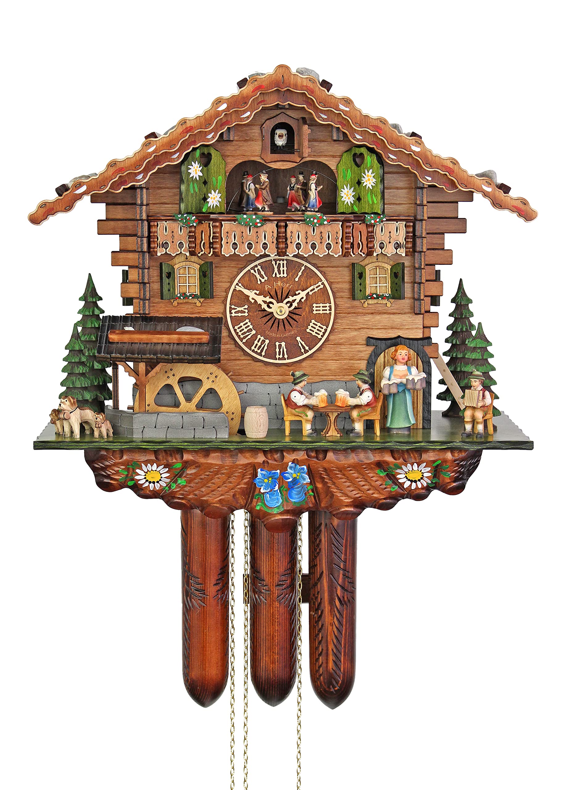 HerrZeit by Adolf Herr Cuckoo Clock - The Bavarian Guesthouse