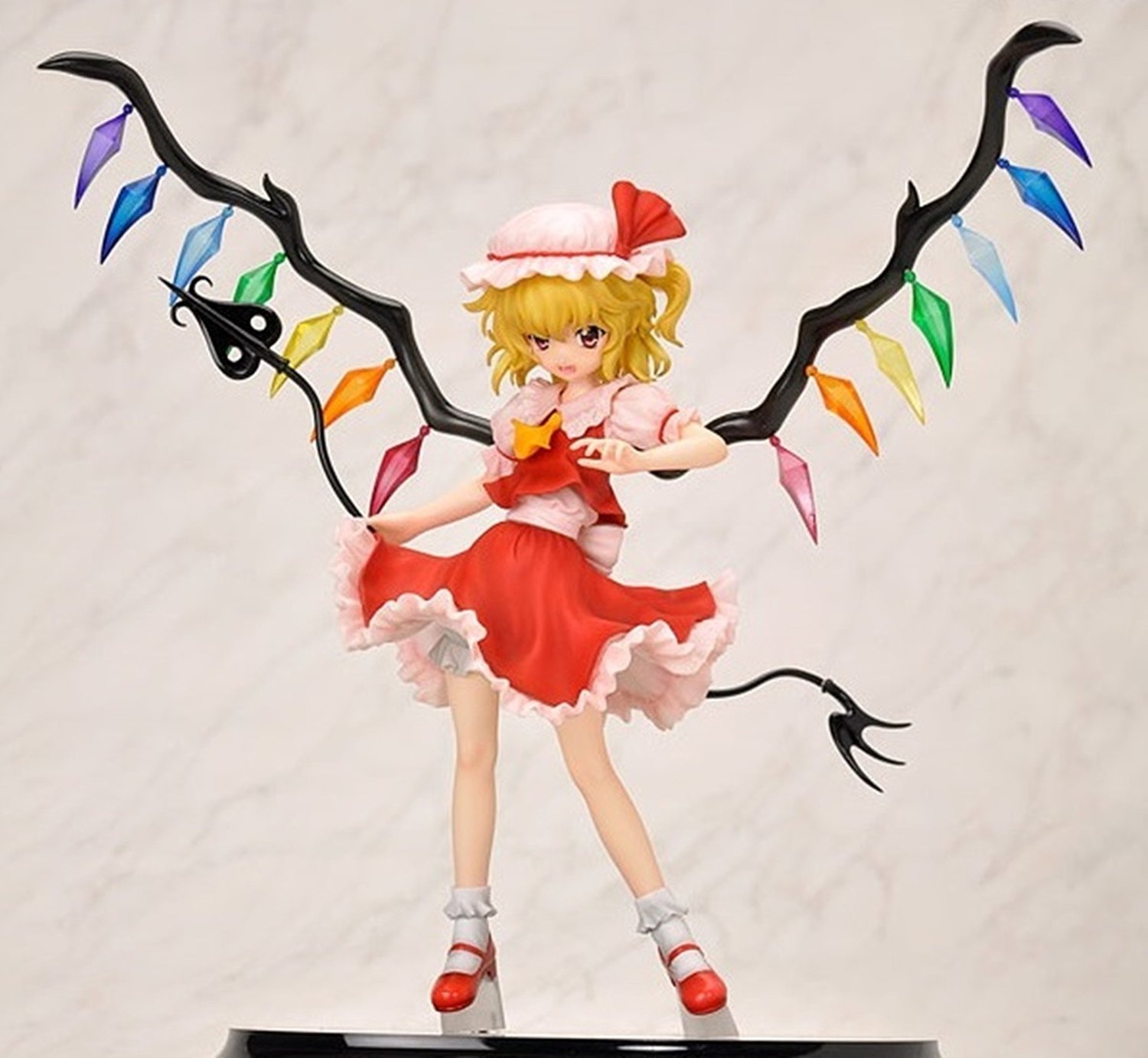 東方プロジェクト 悪魔の妹 フランドール・スカーレット 1/8スケール PVC製 塗装済み完成品フィギュア