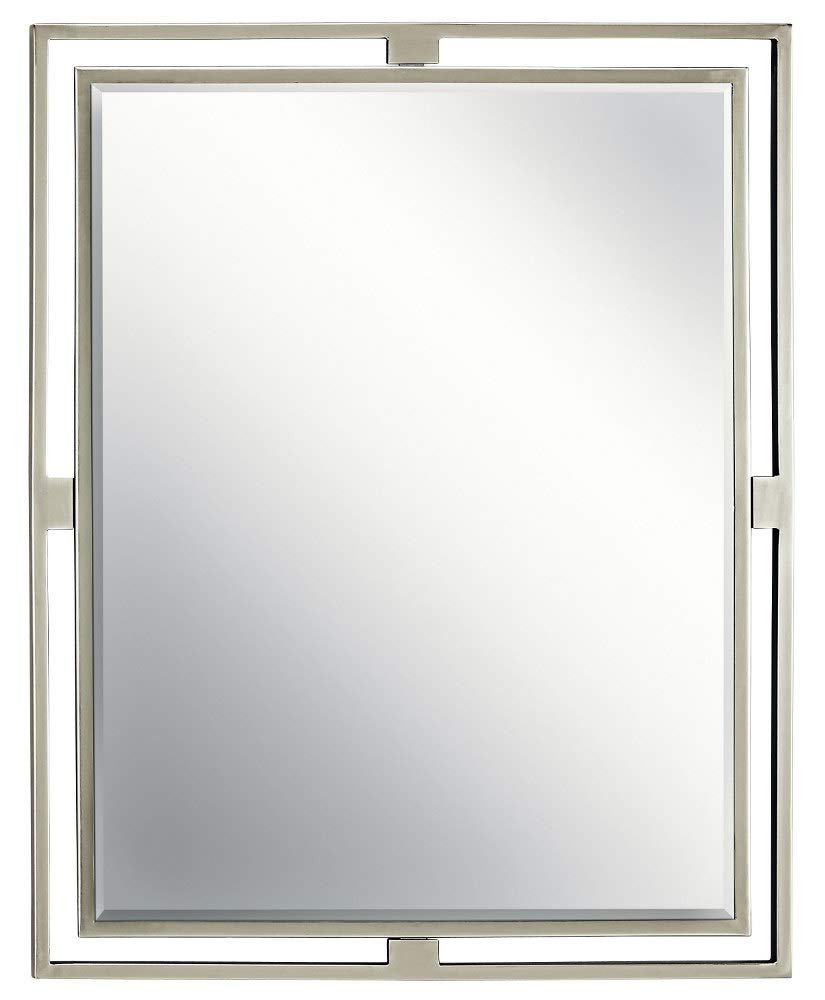 樂天商城 - Kichler Lighting 41071NI Hendrik Rectangular Mirror Brushed Nickel by Kichler [並行輸入品]