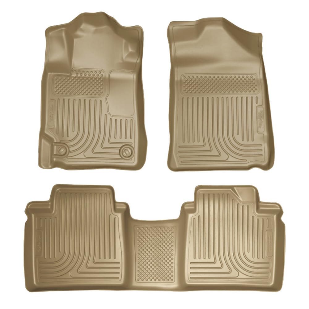 ハスキーライナーフロント& 2 ndシート床ライナー(フットウェルcoverage ) Fits 07 ? 11 Camry