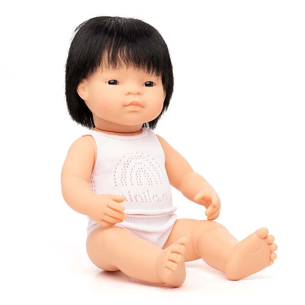 Miniland Educational Corporation MLE31155 Baby Dolls Asian Boy