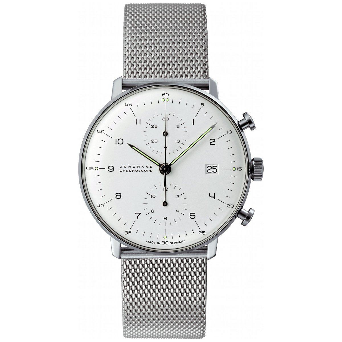 Junghans 腕時計 マックス ビル クロノスケープ ミラネーゼ